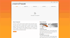 Desktop Screenshot of cms.creaworld.sg