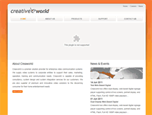 Tablet Screenshot of cms.creaworld.sg